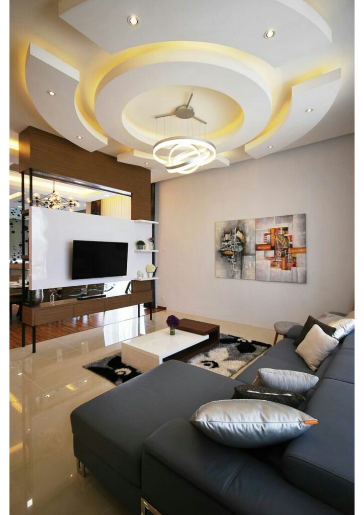 Ceiling Design For Living Room – Universe Furniture's